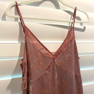 Full Tilt Mauve Velvet Dress BNWT